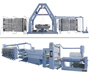 塑料設備，編織設備